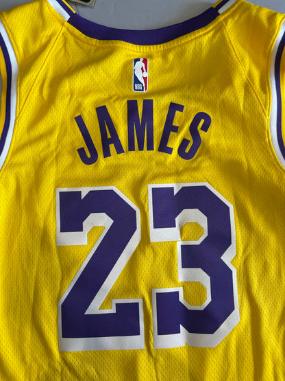 Nike LeBron James #23 LA Lakers Icon Edition Swingman Jersey – XL