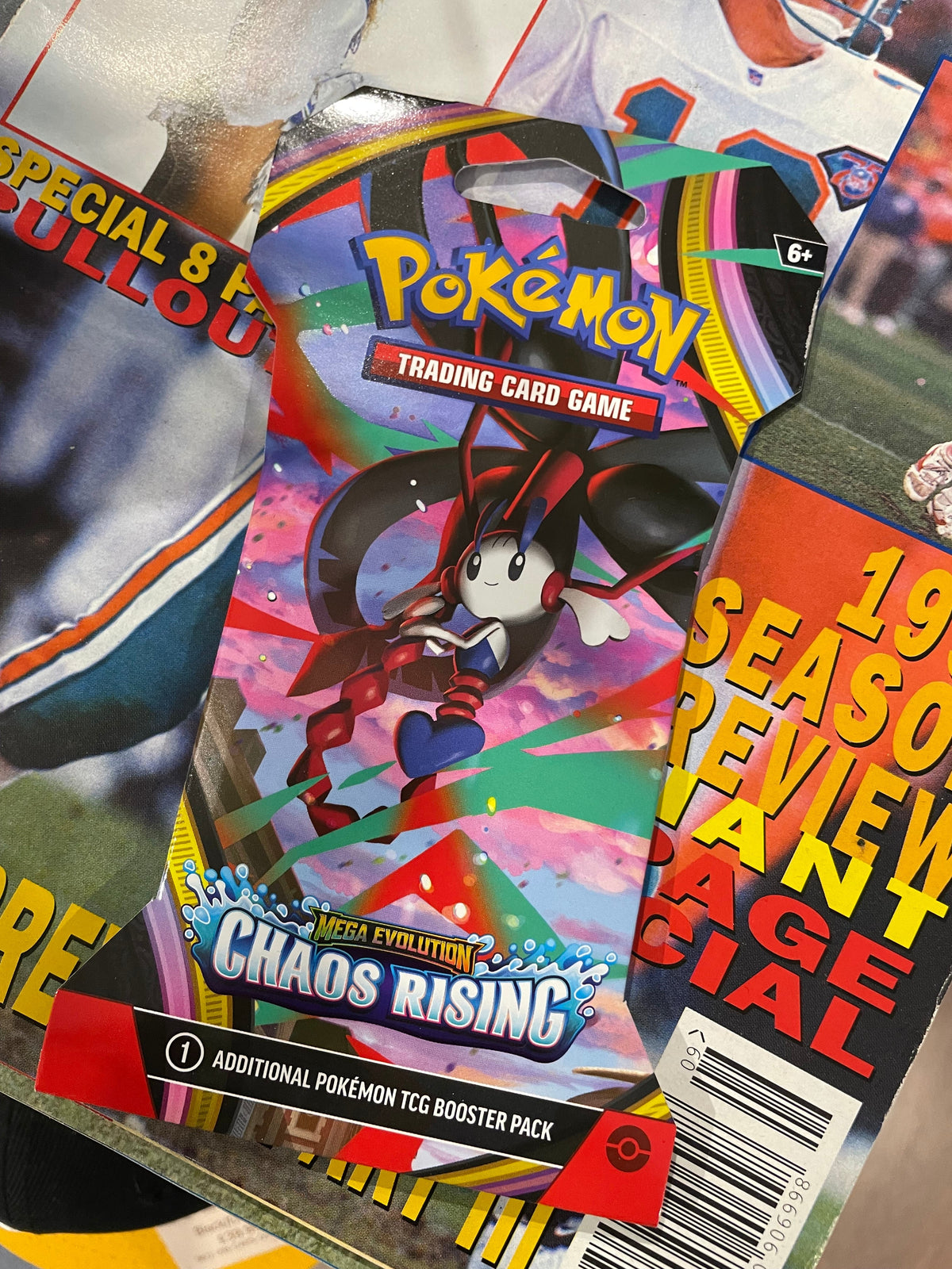 Pokémon Mega Evolution Chaos Rising Sleeved Booster Pack – English