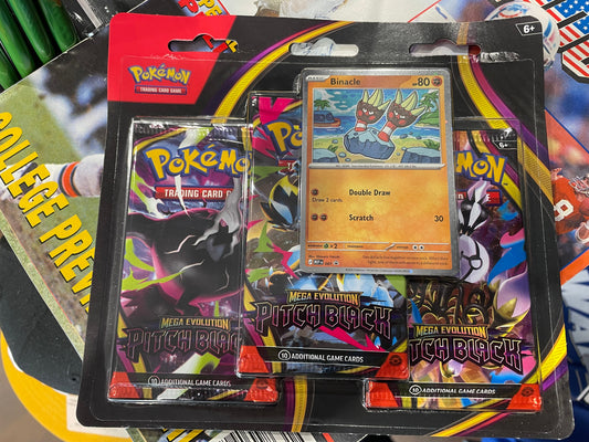 Pokémon Pitch Black 3-Pack Blister – English Booster Packs