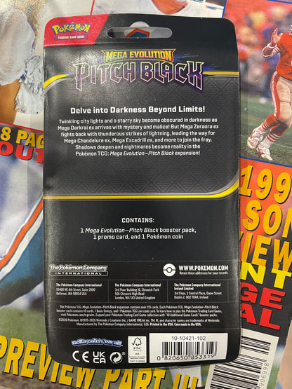 Pokémon Pitch Black Checklane Blister – Slowpoke Promo & Coin