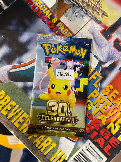 Pokémon 30th Celebration Booster Pack – English | Gear&Glory UK