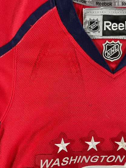 Alexander Ovechkin #8 Washington Capitals NHL Jersey (Iron Mark)- Reebok - Pre-loved