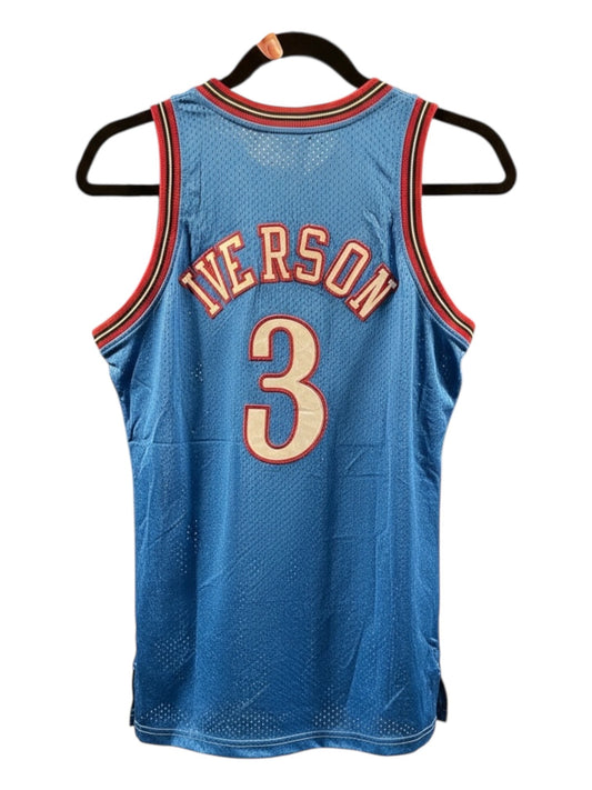 Vintage - Allen Iverson #3 Philadelphia 76ers NBA Jersey – Blue – Men’s Medium