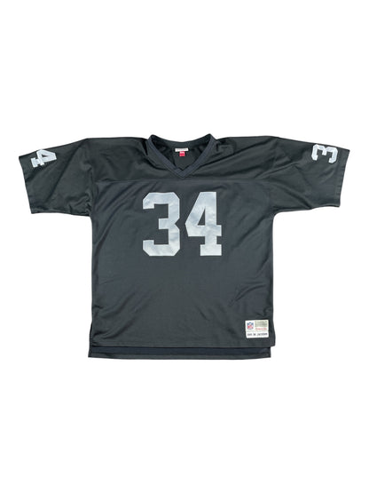 Bo Jackson Oakland Raiders #34 Throwback Jersey – Mitchell & Ness NFL Raiders Jersey Black