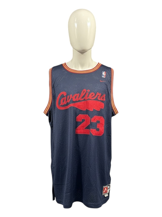 Vintage - LeBron James #23 Cleveland Cavaliers NBA Jersey – Navy – Men’s 3XL