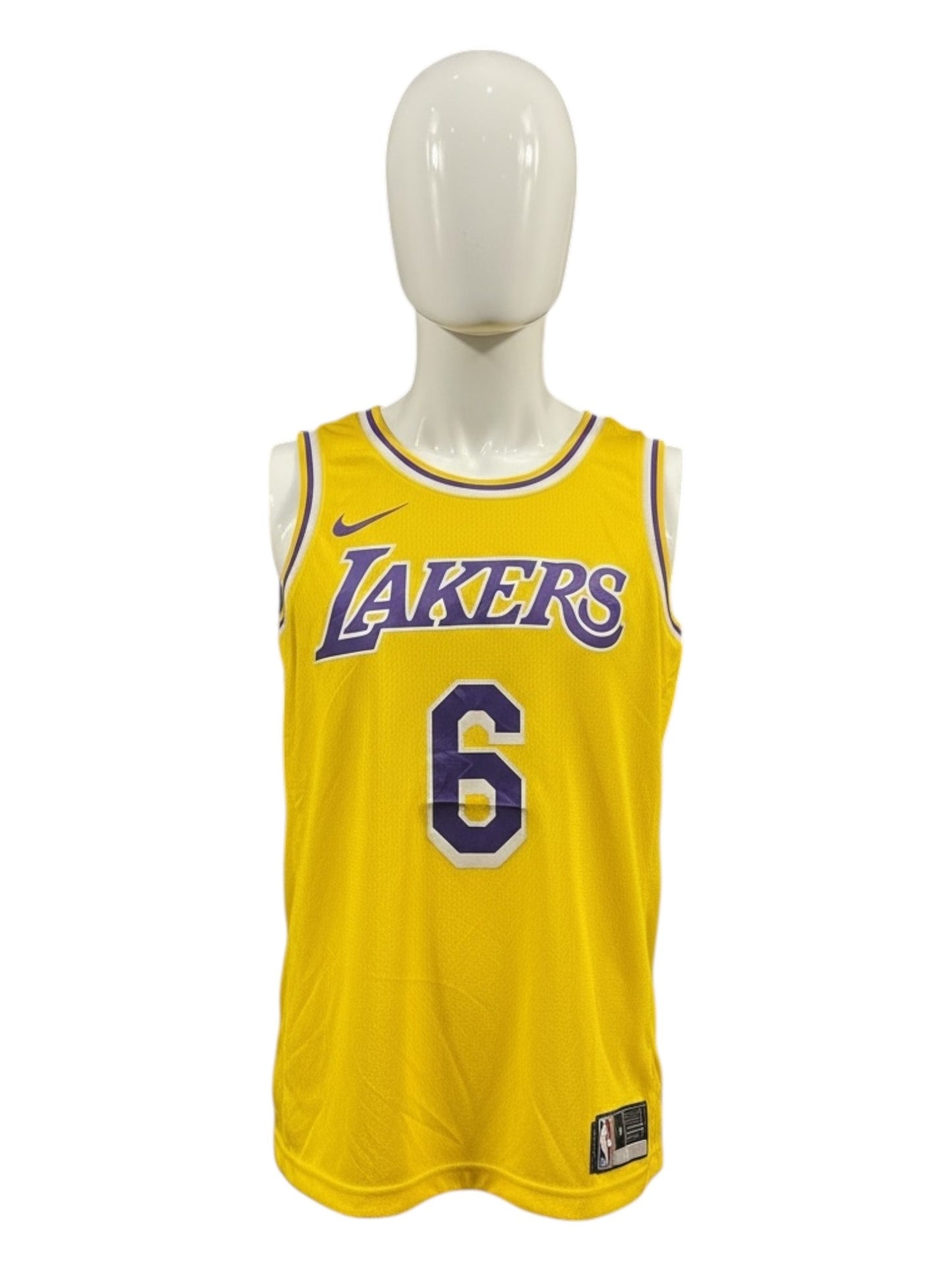 Vintage Nike NBA Jersey - LA Lakers #6 James - Size M