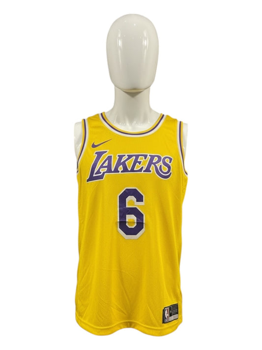 Vintage Nike NBA Jersey - LA Lakers #6 James - Size M