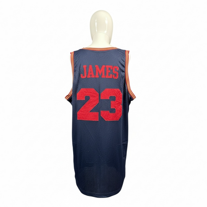 Vintage - LeBron James #23 Cleveland Cavaliers NBA Jersey – Navy – Men’s 3XL