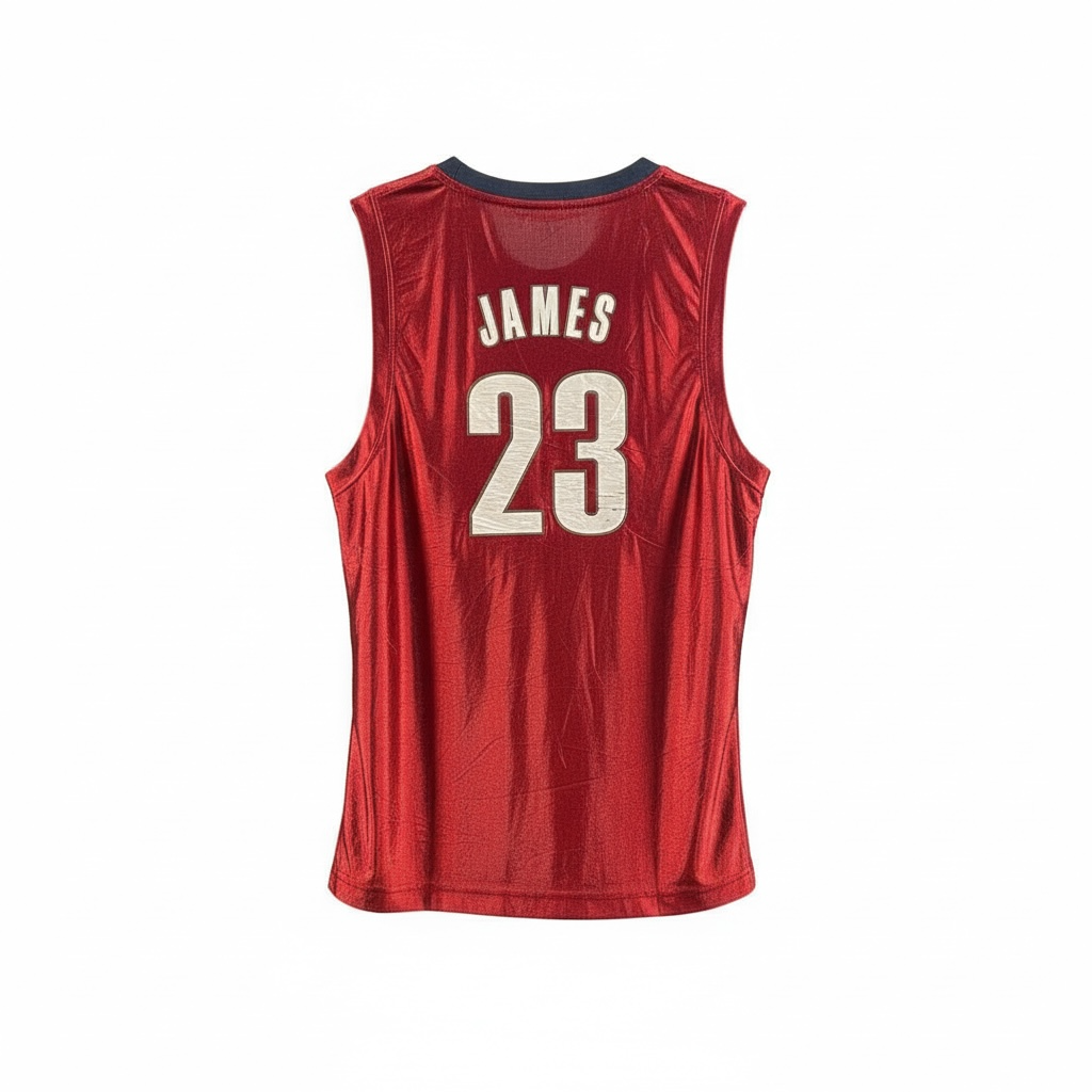 Vintage - LeBron James #23 Cleveland Cavaliers NBA Jersey – Red – Youth Large