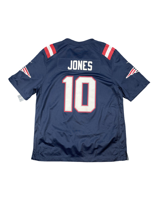 Vintage New England Patriots #10 Mac jones NFL Jersey - Navy - Men's XL