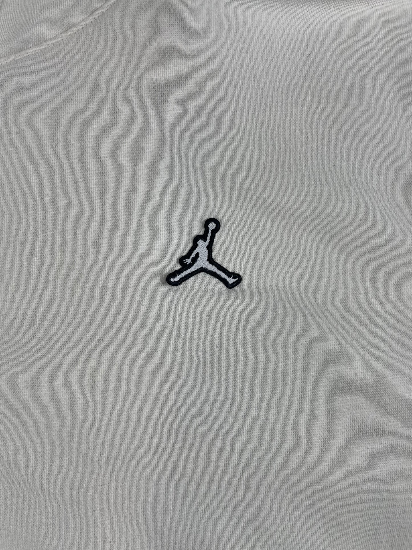 Vintage - Nike Jordan Jumpman Hoodie – Cream – Men’s Large