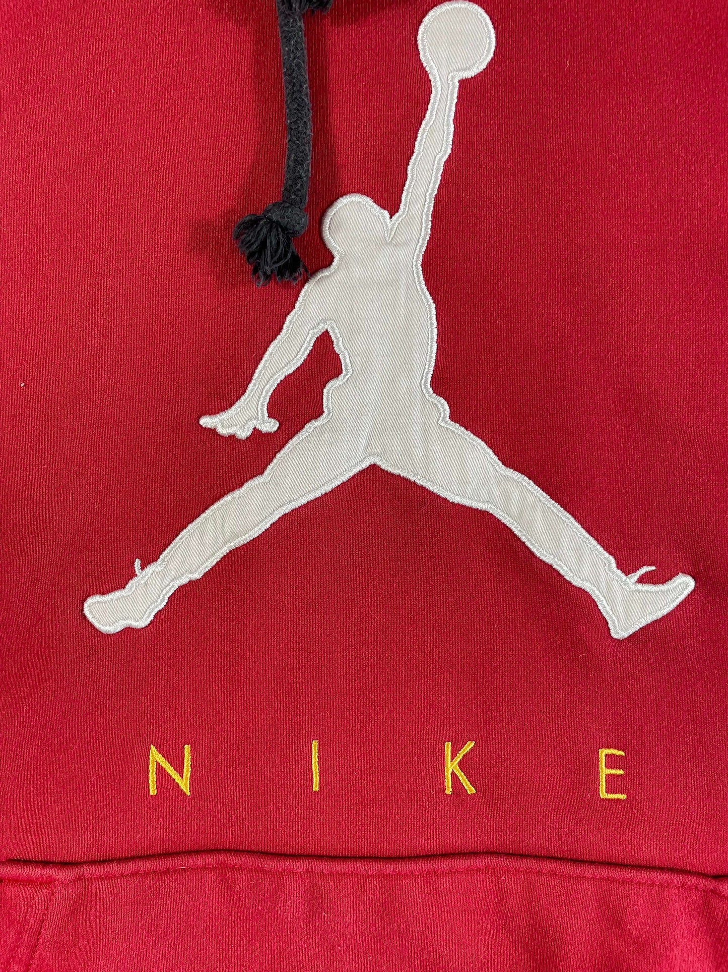 Nike Air Jordan Hoodie (Front Jumpman Logo) - Red - Pre-loved