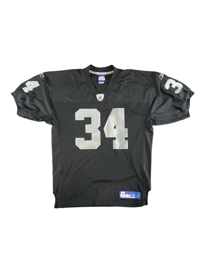 LaMont Jordan Oakland Raiders #34 NFL Jersey – Reebok Raiders Black Football Jersey XL
