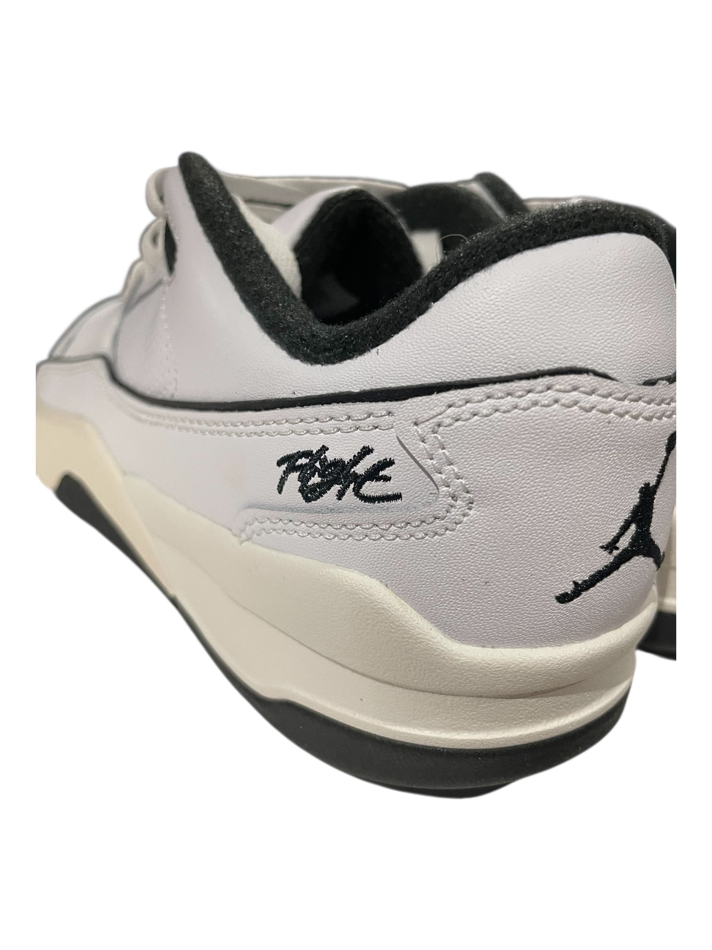Jordan Flight Court – White / Sail / Black (HF3333‑100) – Brand New