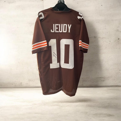 Jerry Jeudy Signed Cleveland Browns Custom Jersey – JSA Certified Autograph