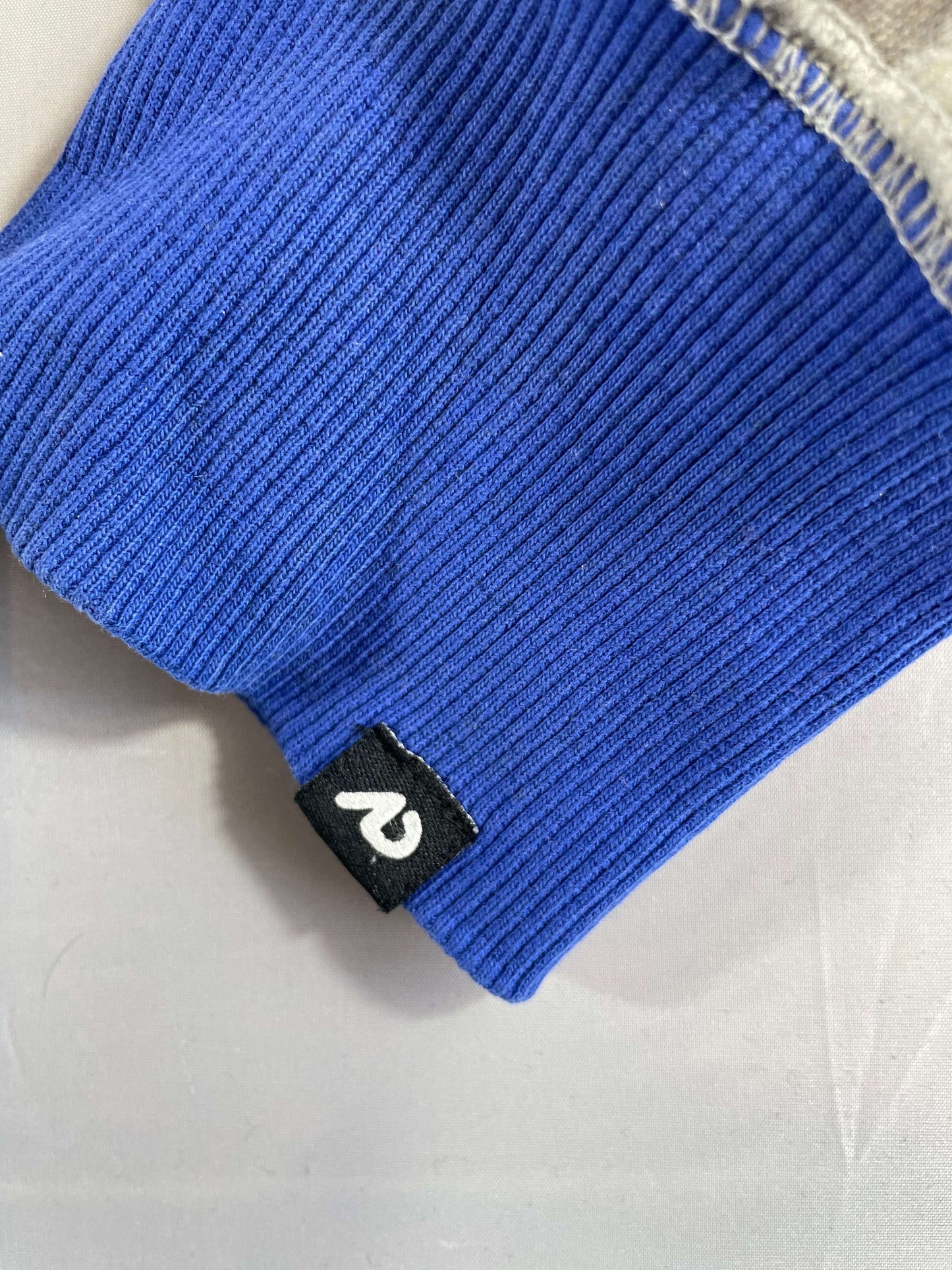 Nike 'Just Do It' Hoodie (Cuff)- Grey - Pre-loved