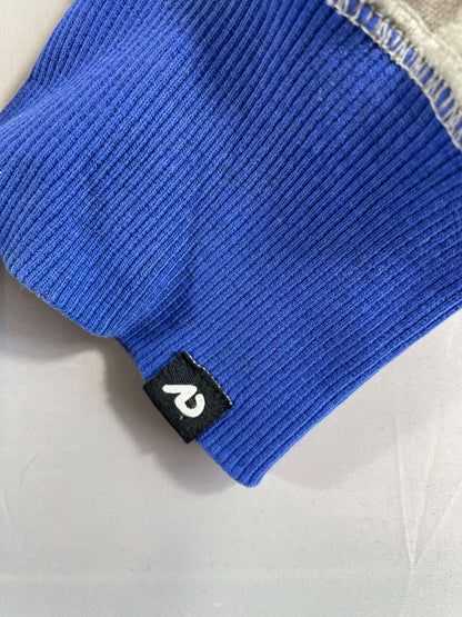 Nike 'Just Do It' Hoodie (Cuff)- Grey - Pre-loved
