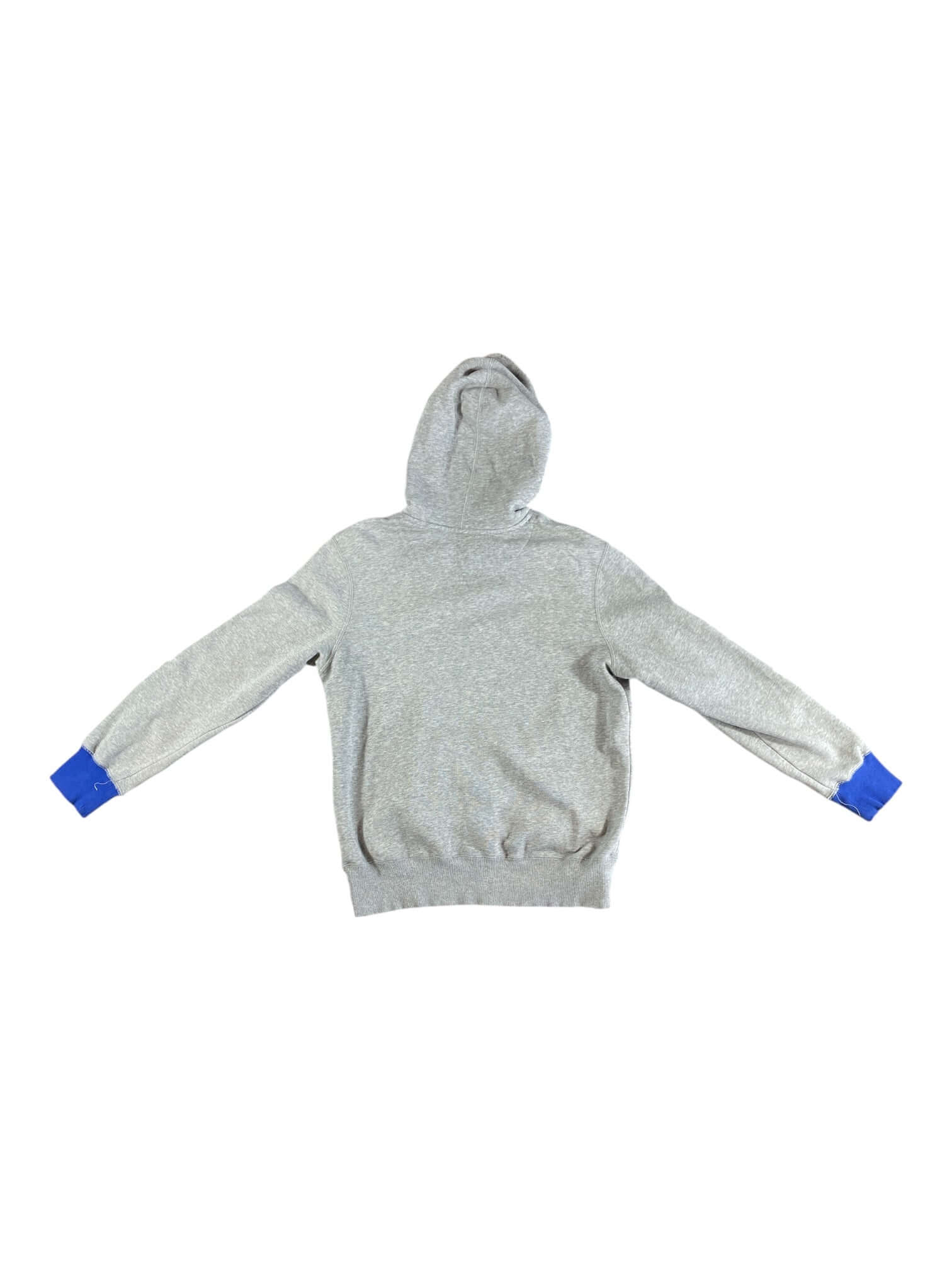 Nike 'Just Do It' Hoodie (back) - Grey - Pre-loved