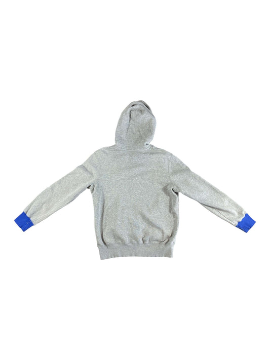 Nike 'Just Do It' Hoodie (back) - Grey - Pre-loved