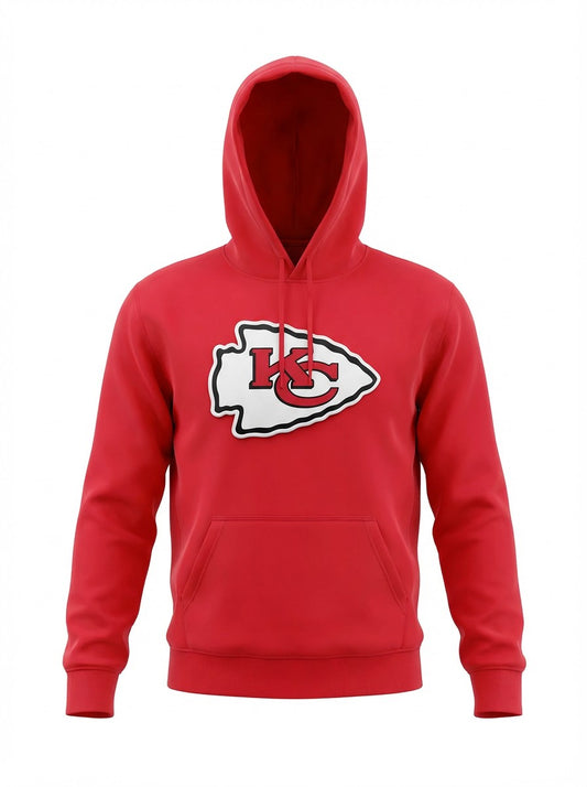 Kansas City Chiefs Fanatics Hoodie – Official NFL Red Pullover