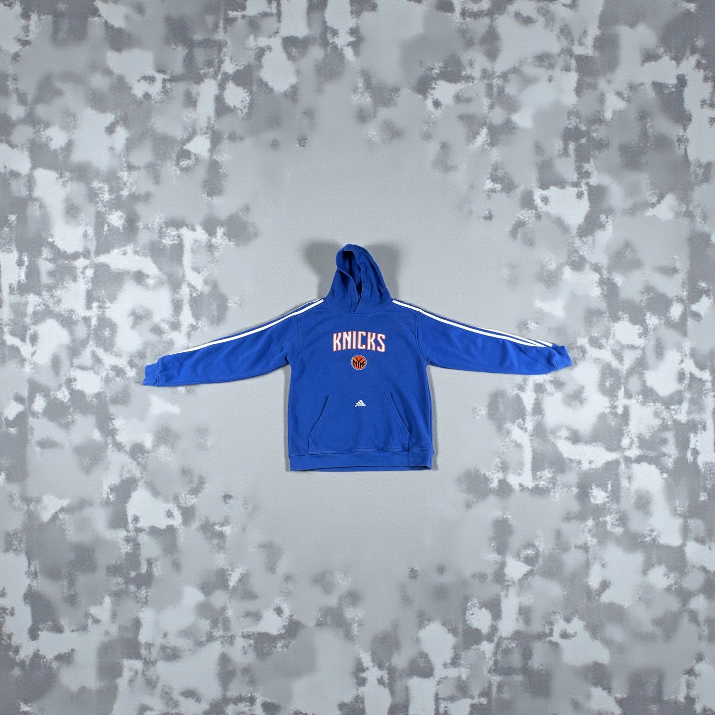 Vintage - Adidas New York Knicks Hoodie – Blue – Men’s Medium