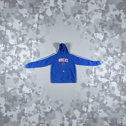 Vintage - Adidas New York Knicks Hoodie – Blue – Men’s Medium