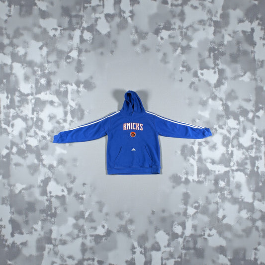 Vintage - Adidas New York Knicks Hoodie – Blue – Men’s Medium