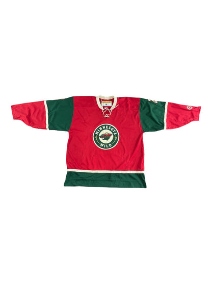 Vintage - Koho Minnesota Wild #2 NHL Jersey – Men’s XL – Red & Green Home Ice Hockey Shirt – Vintage Official Licensed