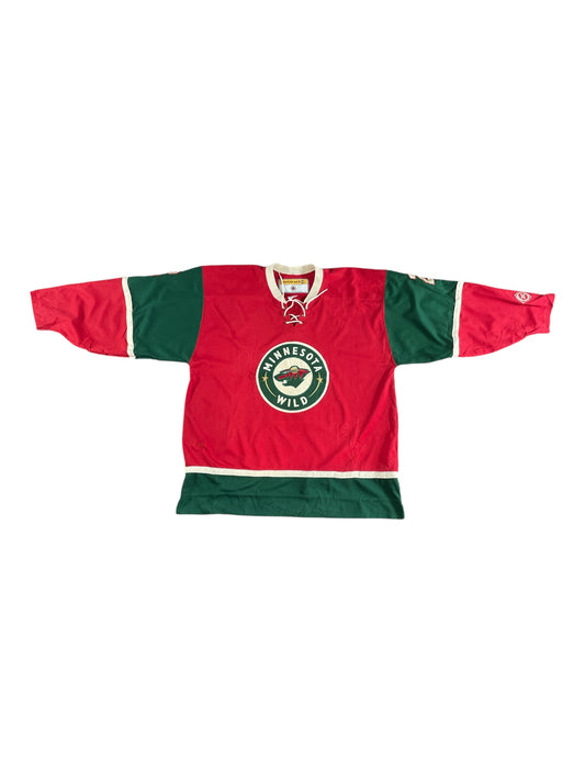 Vintage - Koho Minnesota Wild #2 NHL Jersey – Men’s XL – Red & Green Home Ice Hockey Shirt – Vintage Official Licensed