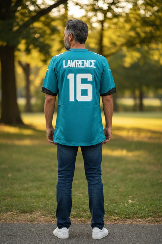 Trevor Lawrence #16 Jacksonville Jaguars NFL Jersey – Teal – Men’s – Brand New