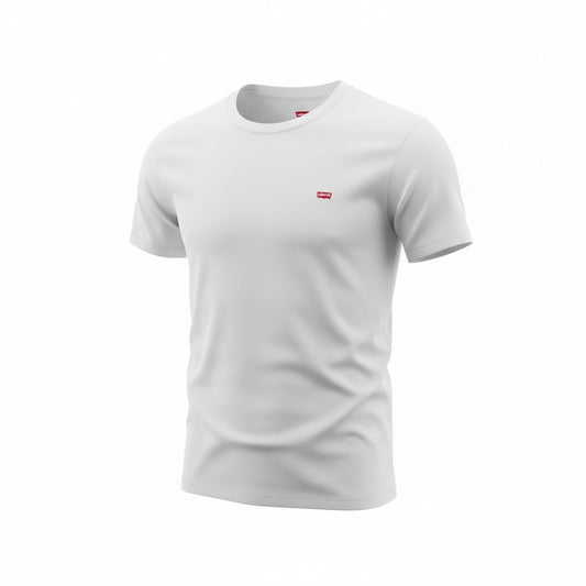 Levi’s Classic White Small Logo T-Shirt – Pre-Loved Essential