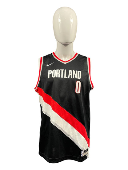 Damian Lillard #0 Portland Trail Blazers NBA Jersey – Black Statement Edition – Men’s XL – Brand New