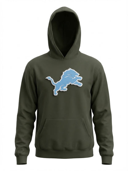 Detroit Lions Fanatics Hoodie – Official NFL Black Pullover