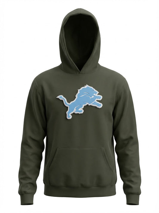 Detroit Lions Fanatics Hoodie – Official NFL Black Pullover