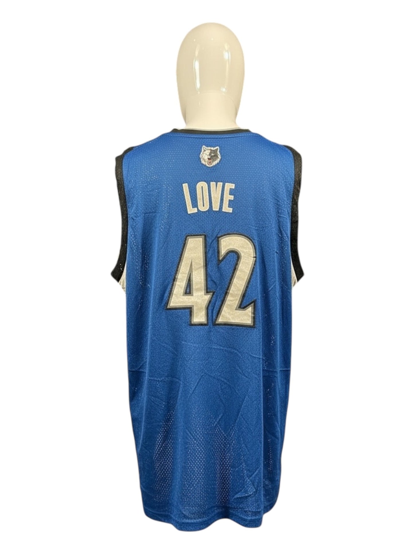 Vintage - Kevin Love #42 Minnesota Timberwolves NBA Jersey – Blue – Adidas – Men’s XXXL