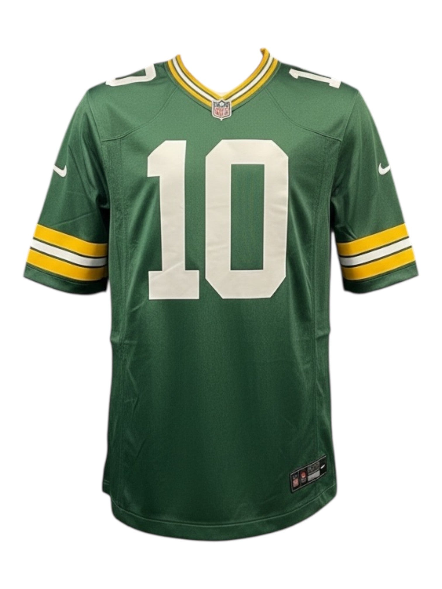 Jordan Love #10 Green Bay Packers NFL Jersey – Green – Men's