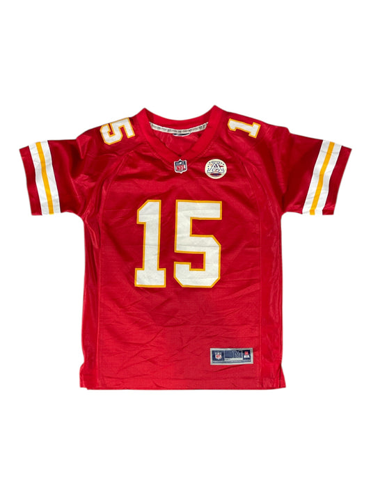 Kansas City Chiefs Patrick Mahomes #15 NFL Youth Jersey – Red (Youth Medium)