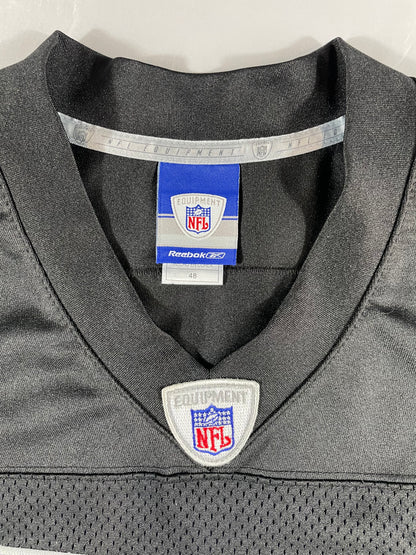 Randy Moss Oakland Raiders #18 NFL Jersey – Reebok Raiders Football Jersey Black XL