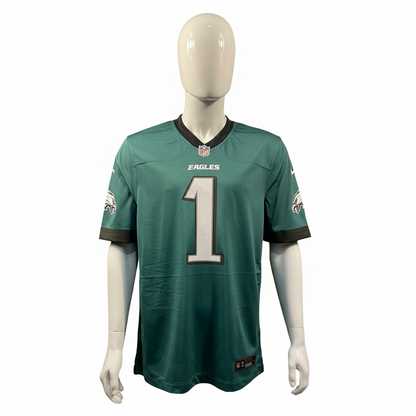 Jalen Hurts #1 Philadelphia Eagles NFL Jersey – Midnight Green – Men’s – Brand New