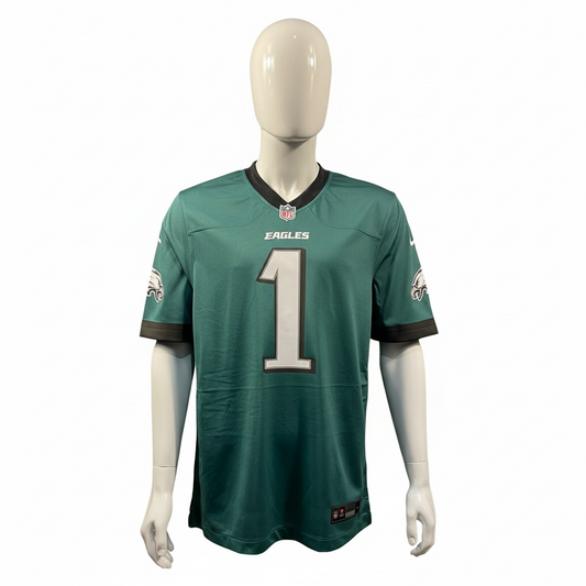 Jalen Hurts #1 Philadelphia Eagles NFL Jersey – Midnight Green – Men’s – Brand New