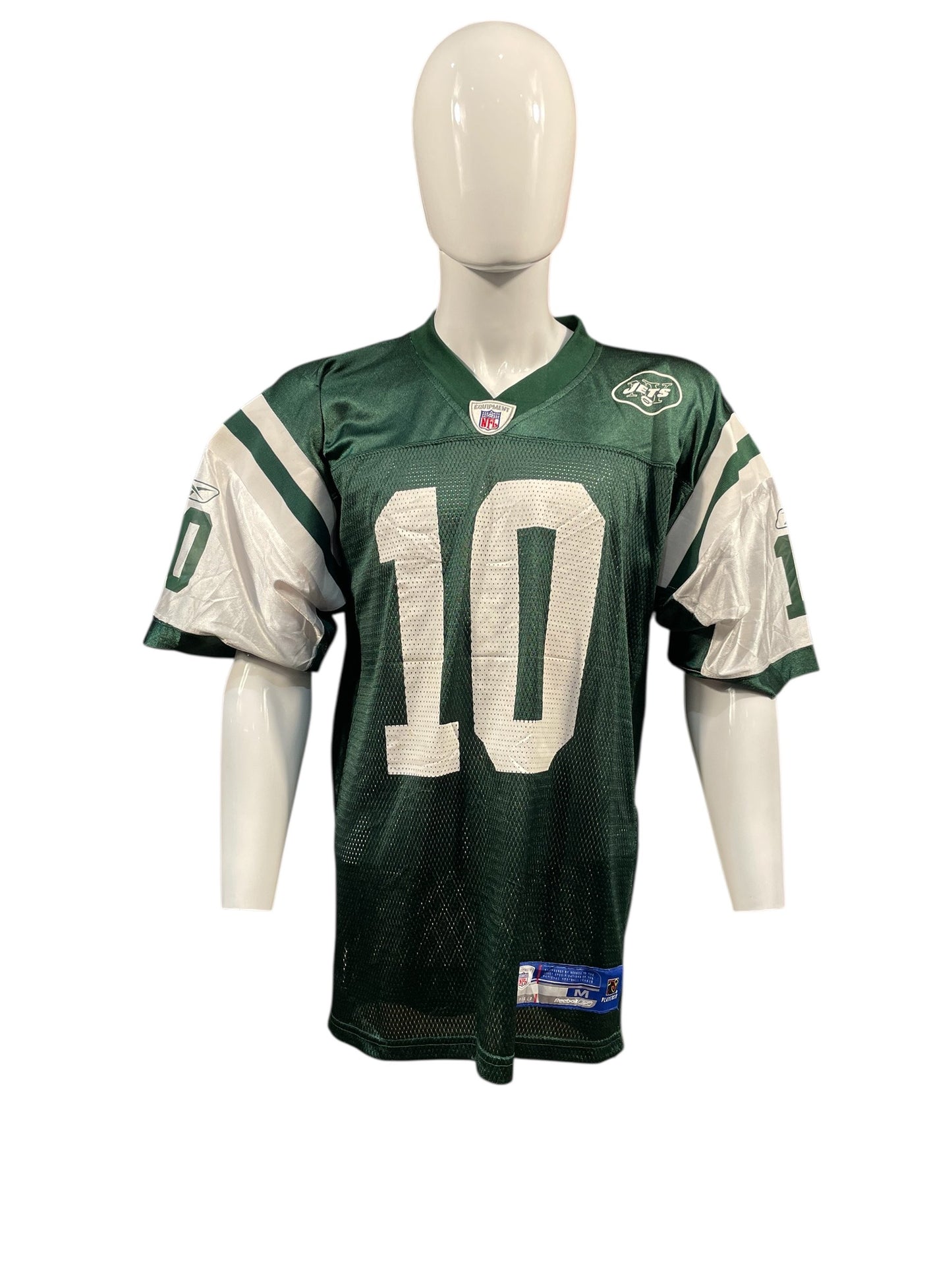 Vintage - Chad Pennington #10 New York Jets NFL Jersey – Green – Men’s Medium
