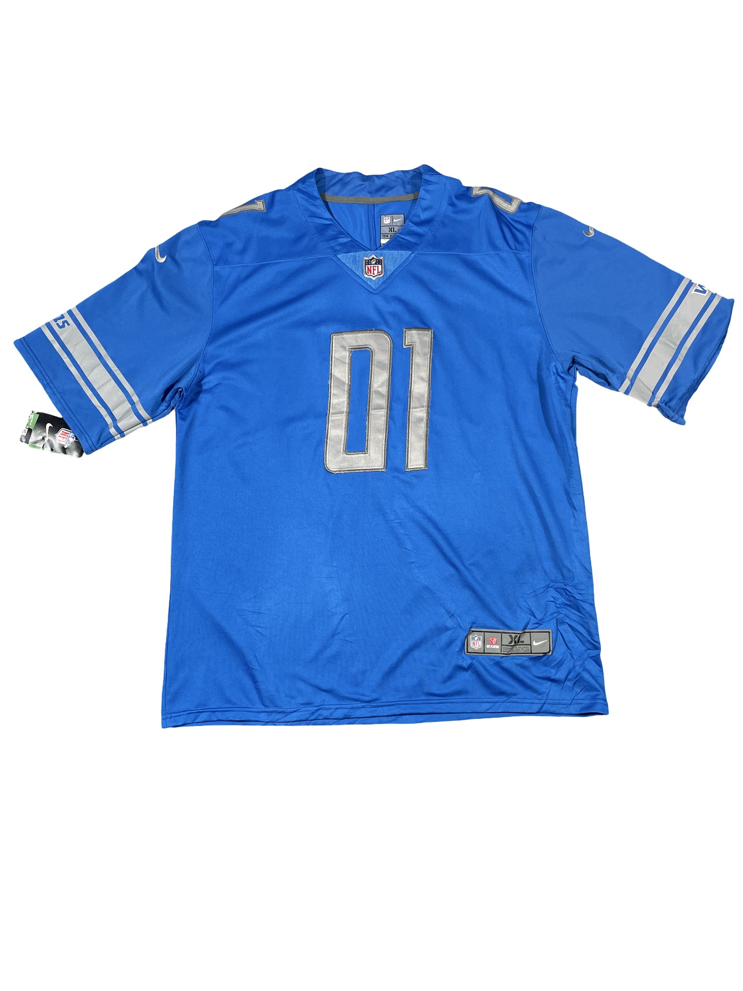 Detroit Lions Nike “On Field” NFL Jersey – MITCHELL #01 – Blue – XL