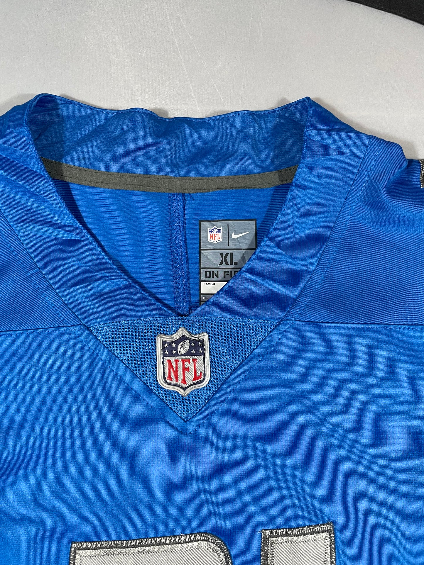 Detroit Lions Nike “On Field” NFL Jersey – MITCHELL #01 – Blue – XL