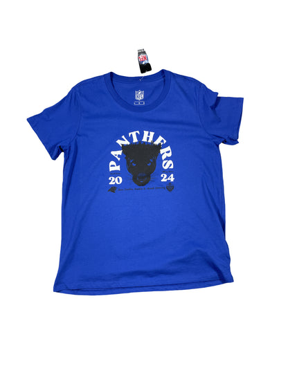 Carolina Panthers NFL Munich Game 2024 T-Shirt – Blue – Official NFL – New with Tags