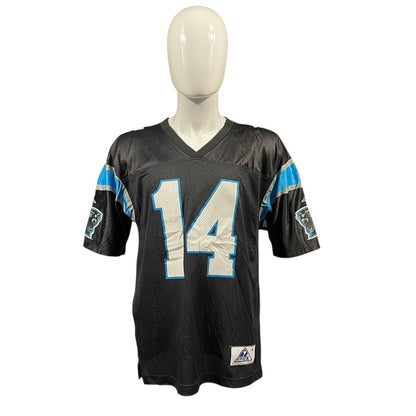 Vintage - Frank Reich #14 Carolina Panthers NFL Jersey – Black – Men’s Large
