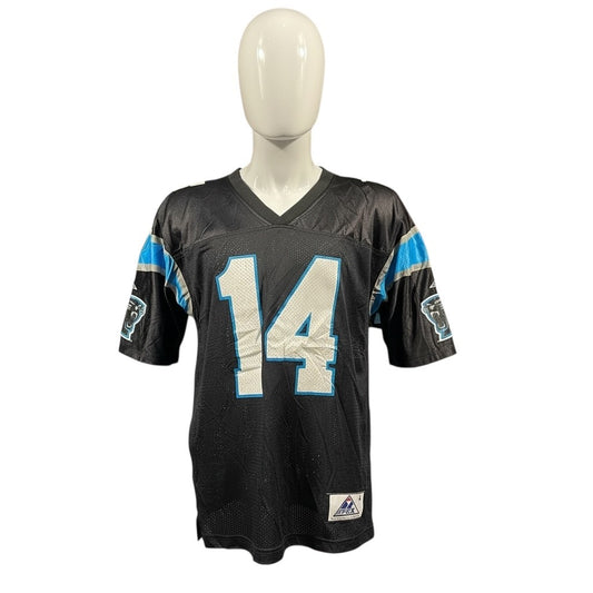 Vintage - Frank Reich #14 Carolina Panthers NFL Jersey – Black – Men’s Large