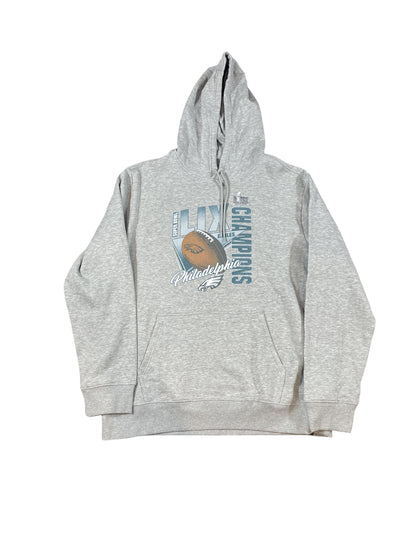 Philadelphia Eagles Super Bowl LIX Champions Hoodie – Grey | Official NFL