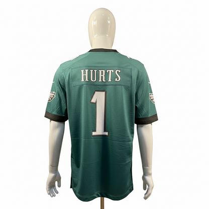 Jalen Hurts #1 Philadelphia Eagles NFL Jersey – Midnight Green – Men’s – Brand New