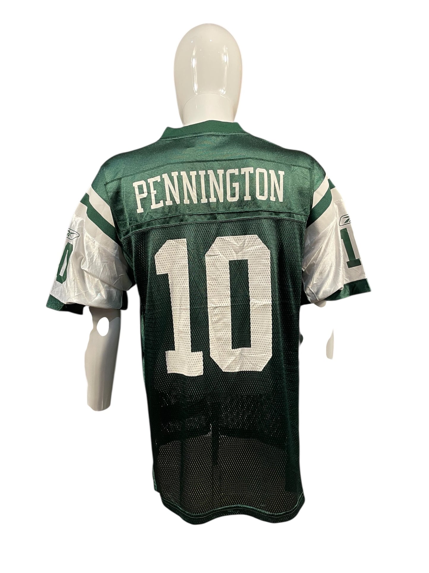 Vintage - Chad Pennington #10 New York Jets NFL Jersey – Green – Men’s Medium