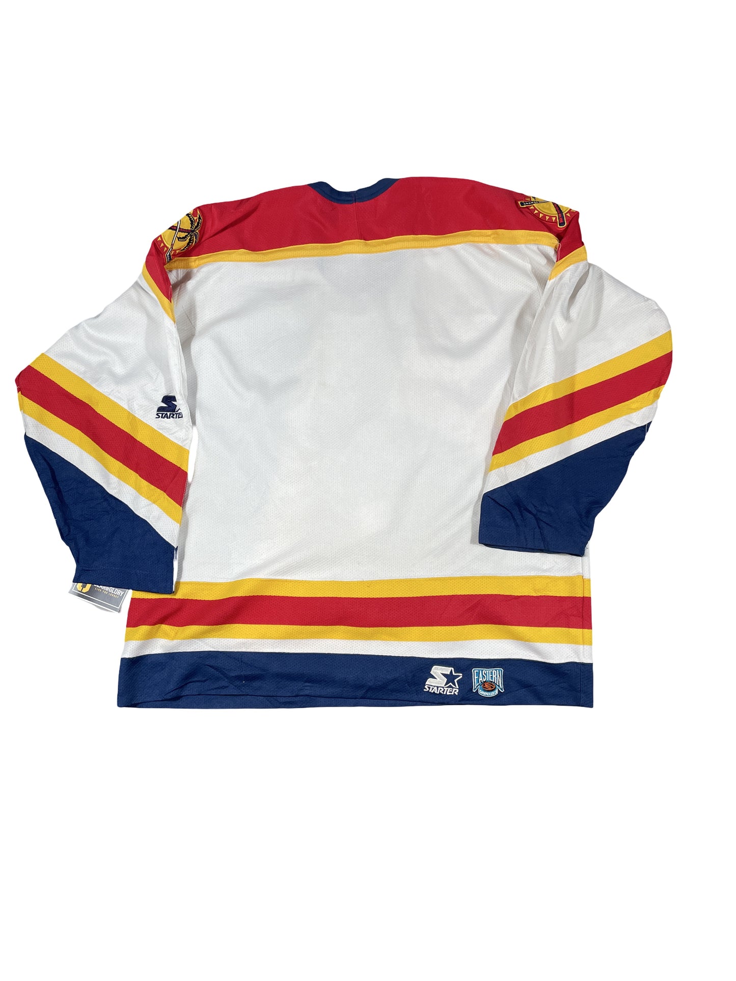 Vintage Florida Panthers Starter NHL Away Jersey (Mid-90s) – White – XL